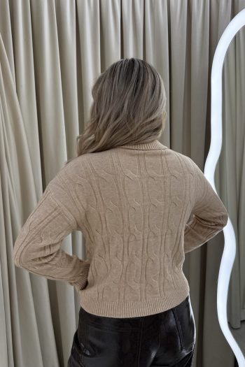 Lisa Knit – Beige - Image 3