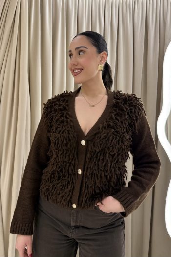 Ophelia Cardigan – Brown
