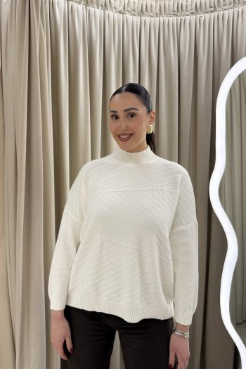 Quinn Knit – Ecru - Image 3