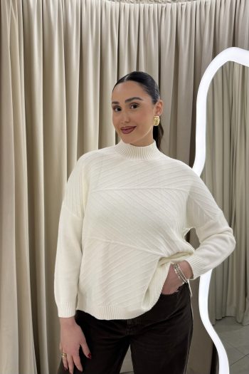 Quinn Knit – Ecru