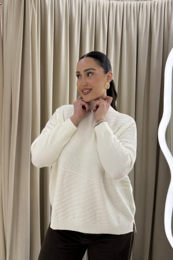 Quinn Knit – Ecru - Image 2