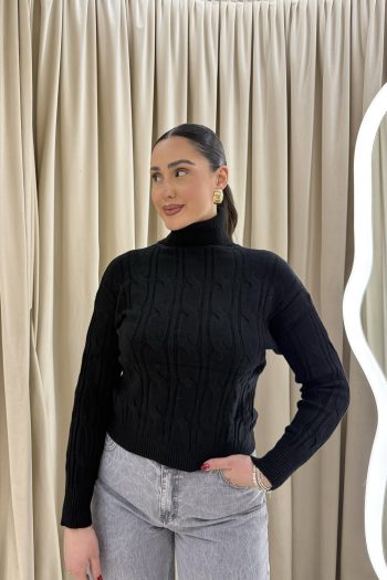 Lisa Knit – Black - Image 2