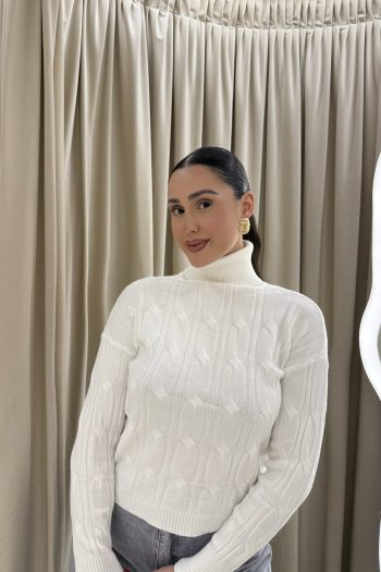 Lisa Knit – Ecru - Image 2