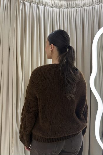 Odette Knit – Brown - Image 3