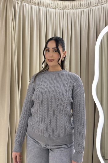 Milena Knit – Grey