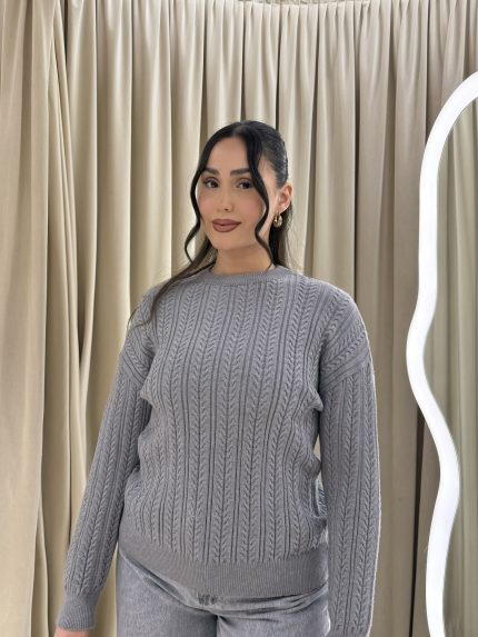 Milena Knit – Grey