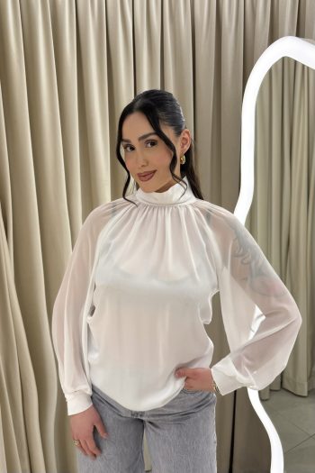 Elliot Top – White - Image 2