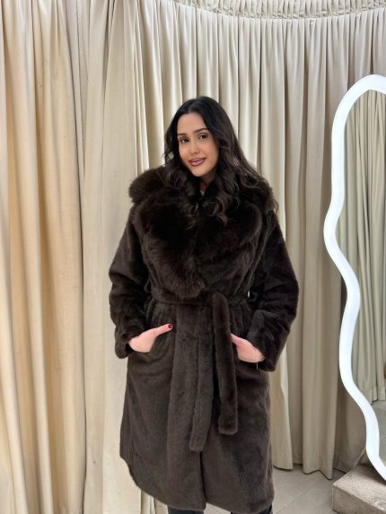 Saltzburg Belted Fur – Brown