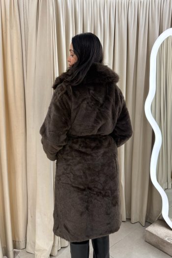 Saltzburg Belted Fur – Brown - Image 3
