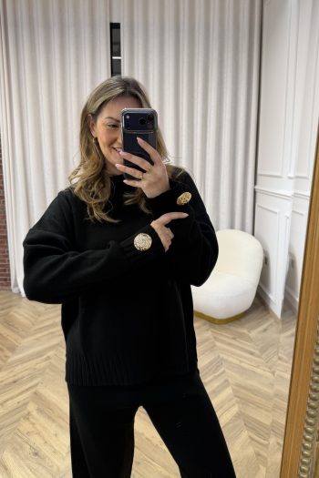 Luna Knit Set – Black - Image 6