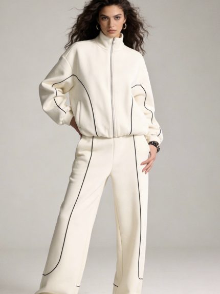 Hadley Sweatsuit – Cream