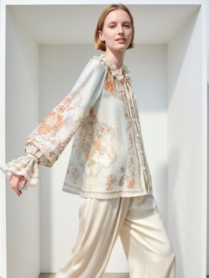 Sasha Boho Top – Olive