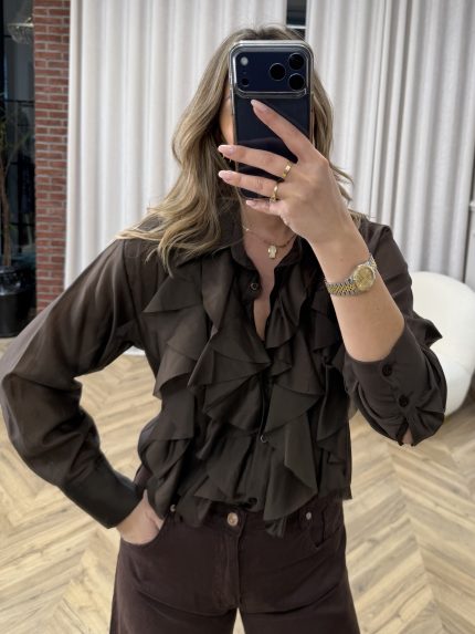 Gloria Shirt – Brown
