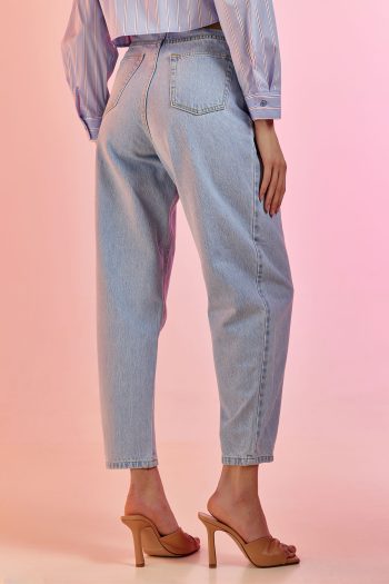 Lima Slouchy Denim – Light Blue - Image 6