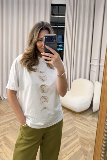 Moon T-shirt – White - Image 2