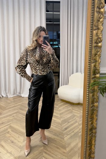 Kali Leather Pants – Black - Image 4