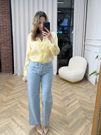 Sienna Straight Leg – Light Blue