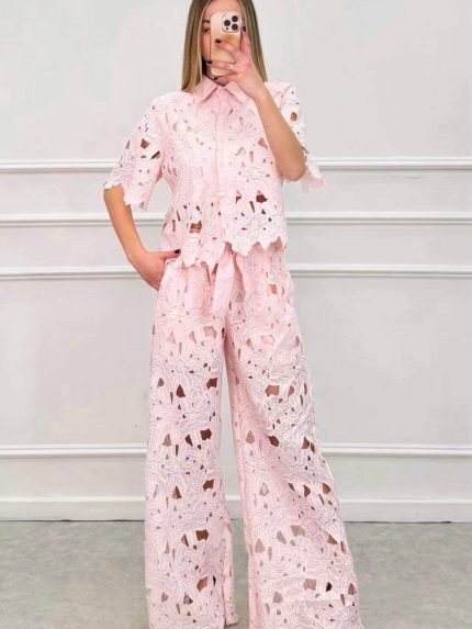 Ruby Lace Set – Pink