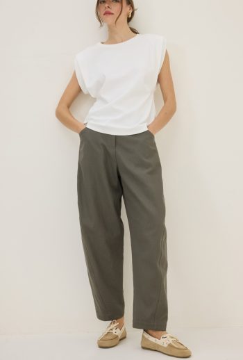 Blake Slouchy Pants – Khaki