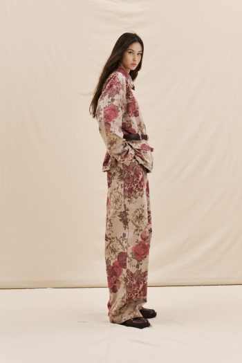 Jasmine Denim Jacket – Beige - Image 4