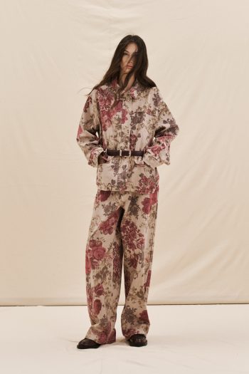 Jasmine Denim Jacket – Beige - Image 3