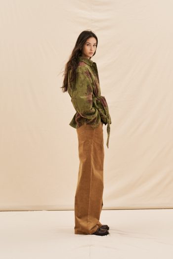 Jasmine Denim Jacket – Khaki - Image 4