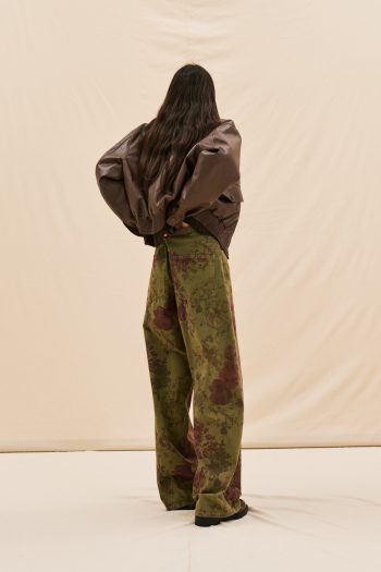 Jasmine Denim Pants – Khaki - Image 3