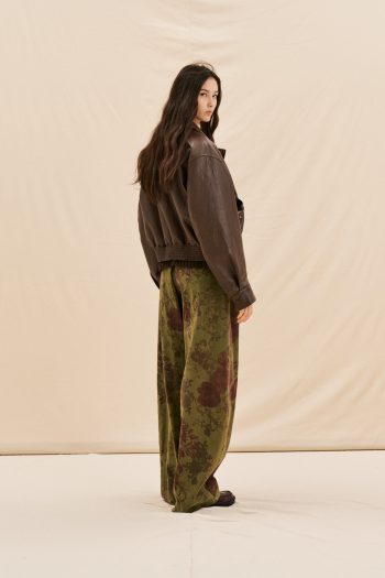 Jasmine Denim Pants – Khaki - Image 2