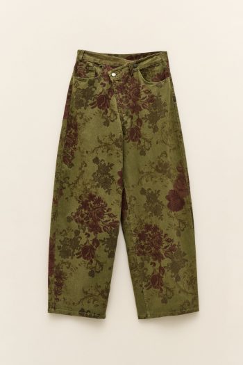 Jasmine Denim Pants – Khaki