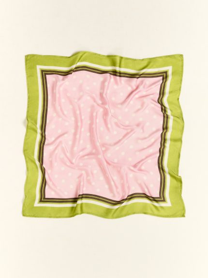 Polka Dot Scarf – Pink