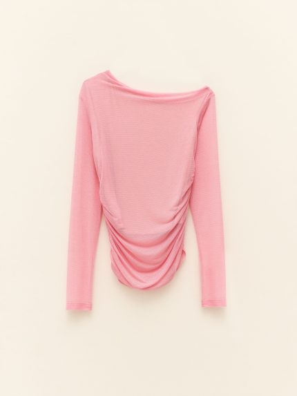 Cara Tulle Top – Pink