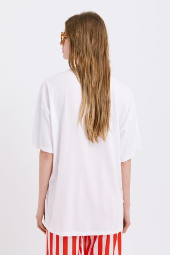 Pasta T-shirt – Off White - Image 4