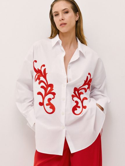 Brianna Shirt – White