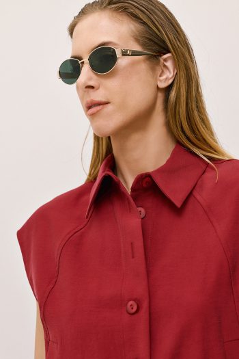 Charlotte Shirt – Chili - Image 3