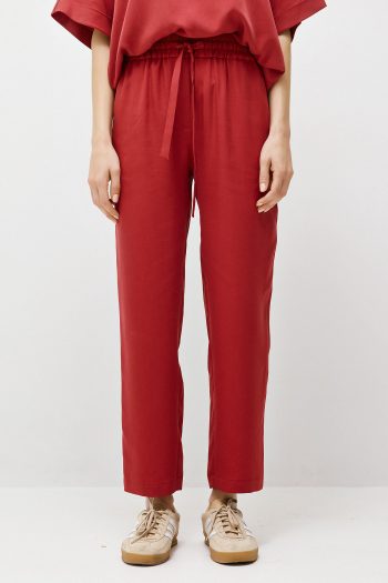 Cupro Blouse Set – Chili - Image 4