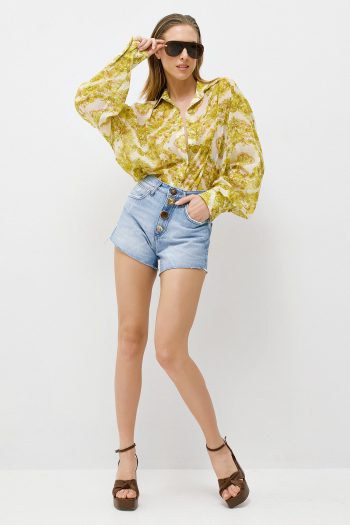 Dayflame Oversized Shirt – Print - Image 6