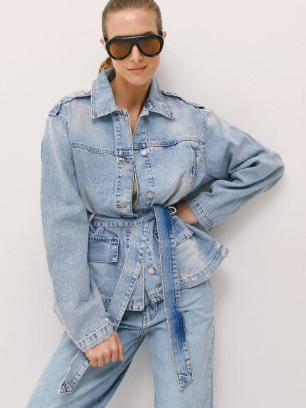 Jack Oversized Jacket – Denim