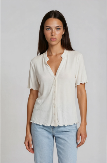 Silk Touch Top – White