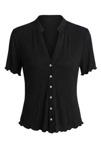 Silk Touch Top – Black