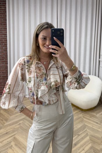 Meghan Shirt – Beige - Image 3