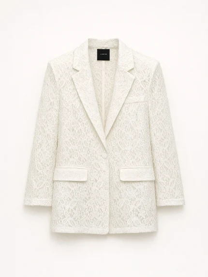 Regina Sequin Set – White