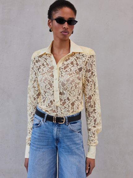 Ariadne Polo Shirt – Butter Yellow