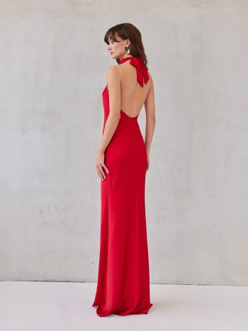 Kyma Dress – Passion Red - Image 4