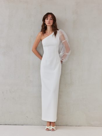 Elodie Dress – Off White - Image 2