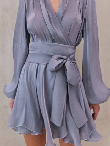 Savina Dress – Ice Blue - Image 2