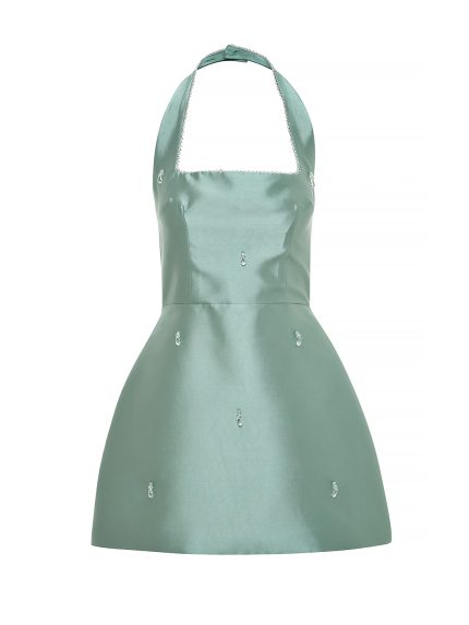 Victoria Mini Dress – Soft Mint