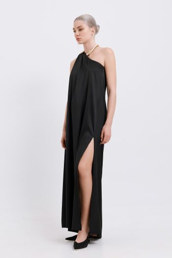 Cecily Maxi Dress – Black - Image 3