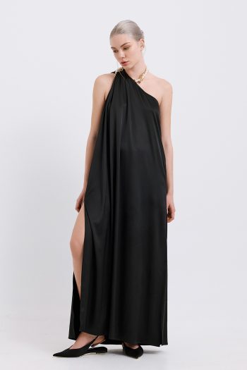 Cecily Maxi Dress – Black - Image 4
