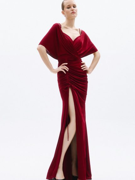 Ilektra Dress – Red Wine