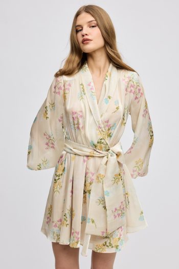 Butter Blossom Mini Dress – Print - Image 6